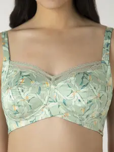 Amante Women Floral Print Full Coverage Bra