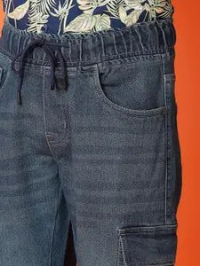 V-Mart Men Low Distress Light Fade Jeans