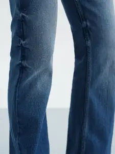 FREAKINS Women Cotton Bootcut High-Rise Light Fade Stretchable Jeans