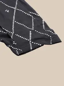 MBeautiful Women Mid-Rise Printed Straight-Leg Lounge Pants