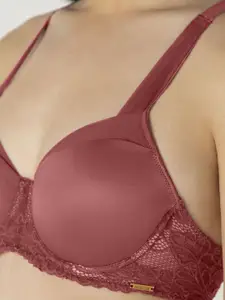 Amante Women Half Coverage Underwired Lightly Padded Bra