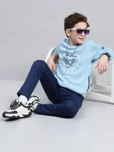 Monte Carlo Boys Printed Cotton Sweatshirt