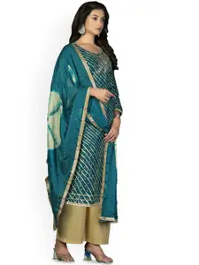 Maroosh Leheriya Printed Unstitched Dress Material