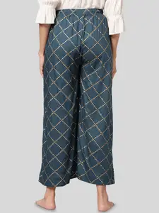 Kryptic Women Printed Flared Lounge Pants