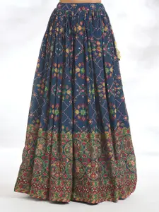 Samyukta Singhania Embroidered Ready to Wear Lehenga & Blouse With Dupatta