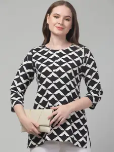 Trend Level Women Geometric Printed Kurti