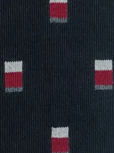 Peter England Men Cotton Pack Of 3 Patterned Above Ankle-Length Socks