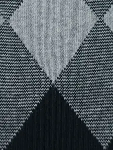 Peter England Men Pack Of 3 Checked Calf -Length Socks