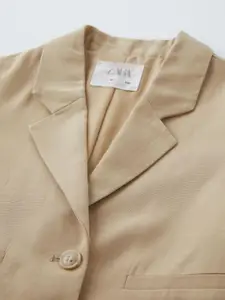 ZARA Girls Brown Blazers