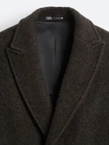ZARA Men Brown Coats