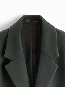 ZARA Men Green Coats