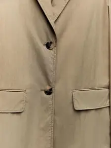 ZARA Women Khaki Blazers