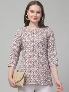 Trend Level Floral Printed Kurti