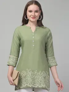Trend Level Women Embroidered Kurti