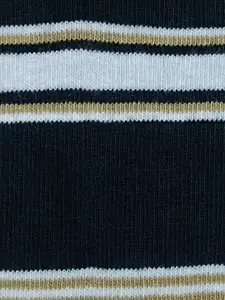 Peter England Men Pack Of 3 Striped Calf Length Socks