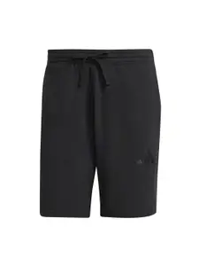 ADIDAS M A SZN FT Men Brand Logo Printed Mid-Rise Shorts