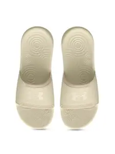 UNDER ARMOUR UA W Ignite Women Brand logo Printed Slider Flip Flops