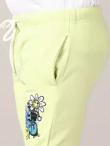 V-Mart Boys Cotton Printed Mid Rise Joggers