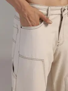 DI LUSSO Men Mid-Rise Straight Fit Jeans