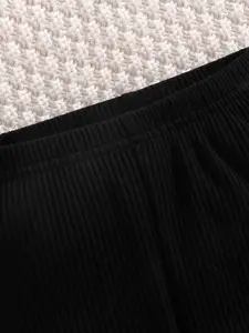 INCLUD Girls Printed Top with Trousers