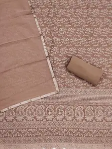 Panzora Paisley Embroidered Sequinned Unstitched Dress Material