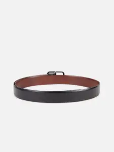 Van Heusen Men Textured Leather Reversible Formal Belt