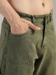 DI LUSSO Men Mid-Rise Relaxed Fit Jeans