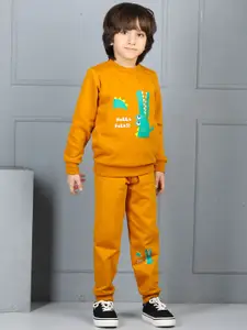 Cutiekins Printed Sweatshirt & Joggers Tracksuits