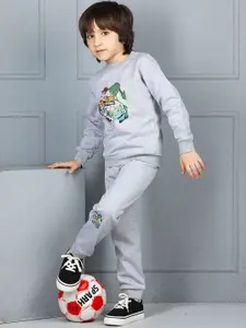Cutiekins Boys Graphic Printed Tracksuit