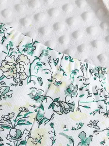 INCLUD Girls Printed Round Neck Top With Pyjamas