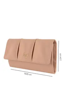 Baggit Women Textured PU Zip Around Wallet