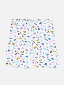 Bodycare Kids Girls Pack Of 2 Printed Cotton Shorts