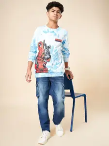 Coolsters by Pantaloons Boys Spider Man Printed Cotton Pullover Sweatshirt