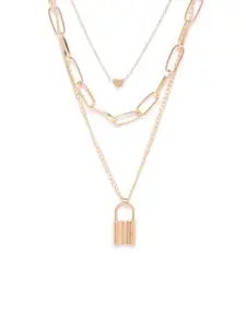 YouBella Gold-Plated Layered Necklace