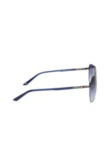 Tommy Hilfiger Women Square Sunglassed with UV Protected Lens TH 2618 C2 GUNBLBL 61 S