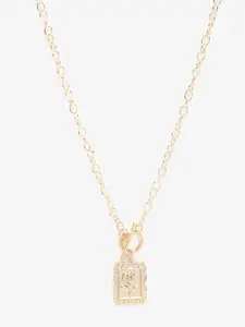 YouBella Gold-Plated Pendant Chain