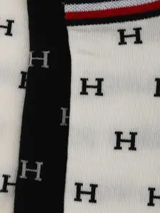 Tommy Hilfiger Men Pack Of 3 Patterned Ankle-Length Socks