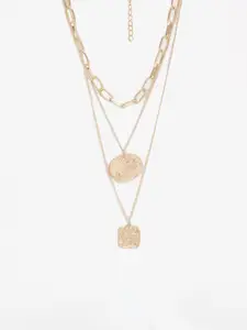 YouBella Gold-Plated Layered Necklace
