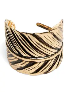 YouBella Gold-Plated Cuff Bracelet
