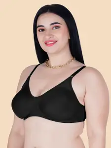 KOMLI Pack Of 2 Full Coverage Cotton T-shirt Bra