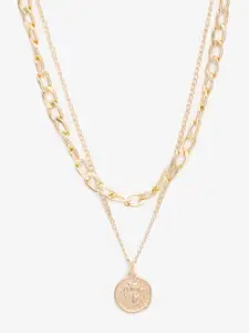 YouBella Pack Of 2 Gold-Plated Necklace