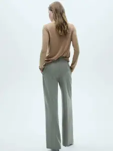 MANGO Boat Neck Pullover Sweaters