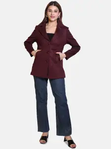 BAESD Women Solid Long Sleeve Single Breasted Formal Blazer
