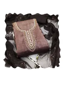 Maroosh Embroidered Beads and Stones Unstitched Dress Material