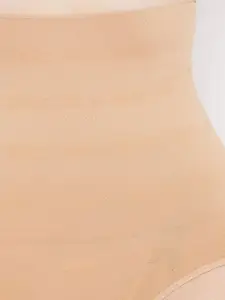 SECRETS BY ZEROKAATA Women Solid Seamless Tummy Tucker Body Shapewear