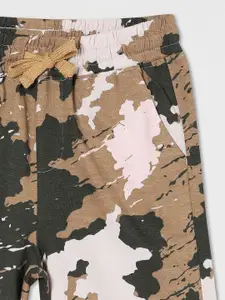 Fame Forever by Lifestyle Boys Mid-Rise Camouflage Printed Shorts