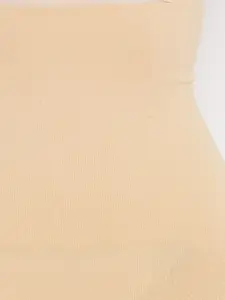 SECRETS BY ZEROKAATA Women Solid Seamless Tummy & Thigh Body Shapewear