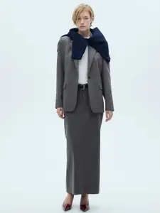 MANGO Pencil Maxi Skirt