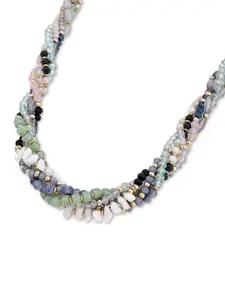 Accessorize Artificial Beads Statement Necklace