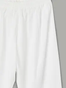 Melange by Lifestyle Boys Geometric Woven Design Band Collar Regular Kurta & Pyjama